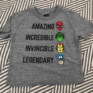 Marvel shirt sleeve shirt